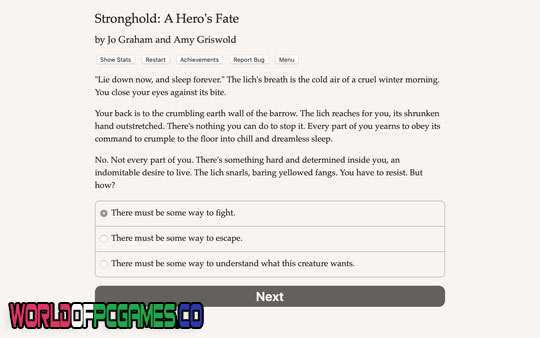 Stronghold A Hero's Fate Free Download PC Game By worldofpcgames.com