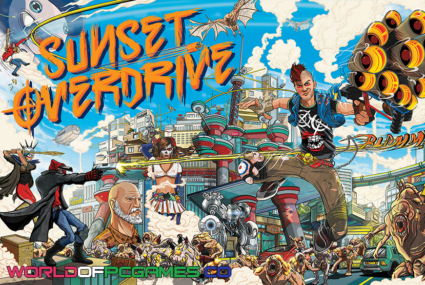 Sunset Overdrive Free Download PC Game By worldofpcgames.com