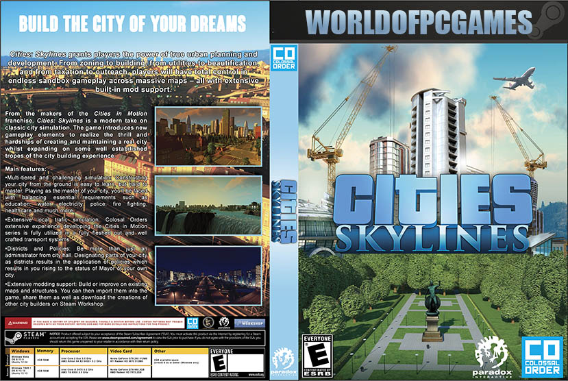 Cities Skylines Free Download PC Game By worldofpcgames.com