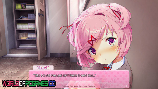 Doki Doki Literature Club Free Download PC Game By worldofpcgames.com