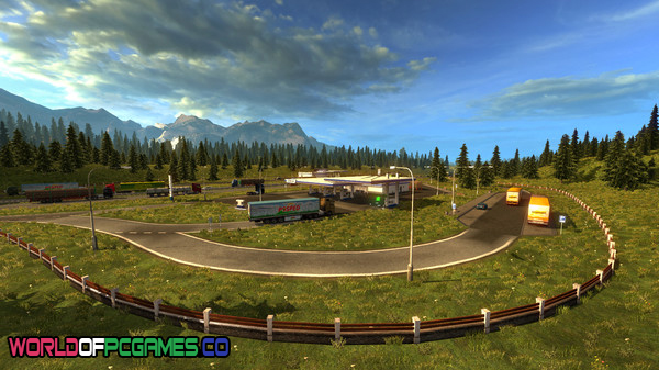 Euro Truck Simulator 2 Mac OS Free Download PC Game By worldofpcgames.com