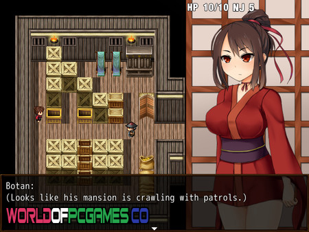 Kunoichi Botan Free Download PC Game By worldofpcgames.com