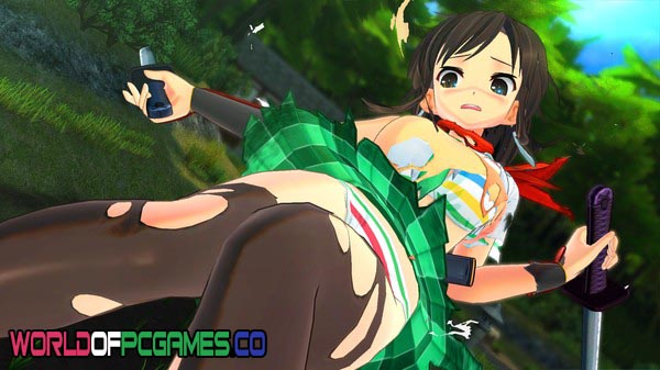 Senran Kagura Burst ReNewal Free Download PC Game By worldofpcgames.com