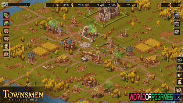 Townsmen A Kingdom Rebuilt Free Download PC Game By worldofpcgames.com