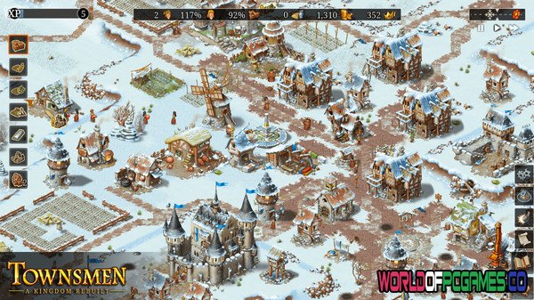 Townsmen A Kingdom Rebuilt Free Download PC Game By worldofpcgames.com