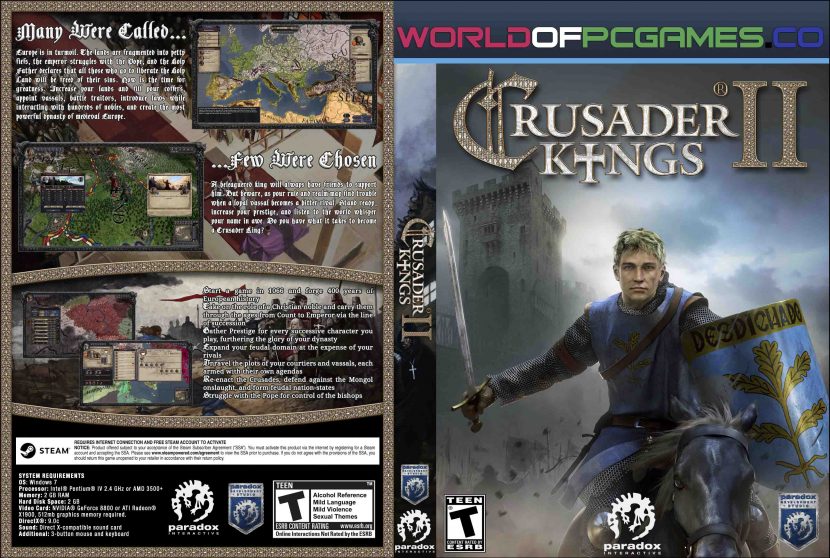 Crusader Kings II Free Download By worldofpcgames.com