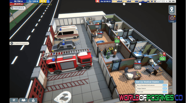 Rescue HQ The Tycoon Free Download By worldofpcgames.com