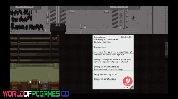 Papers Please Free Download PC Game By worldofpcgames.com