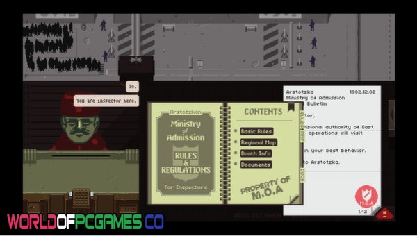 Papers Please Free Download PC Game By worldofpcgames.com