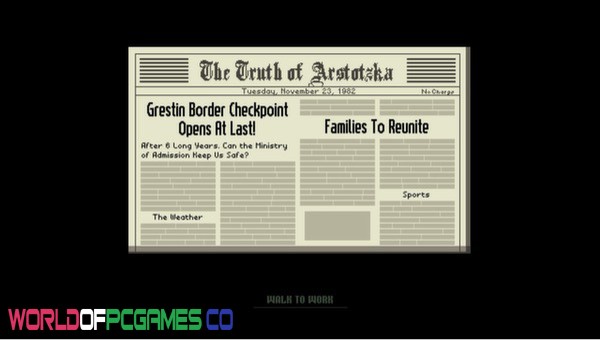 Papers Please Free Download PC Game By worldofpcgames.com