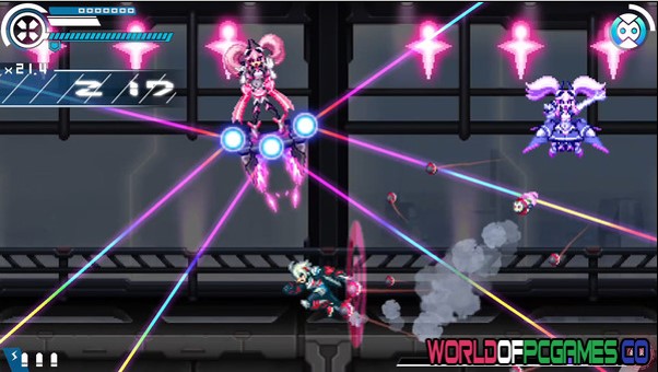 Gunvolt Chronicles Luminous Avenger iX Free Download By worldofpcgames.com