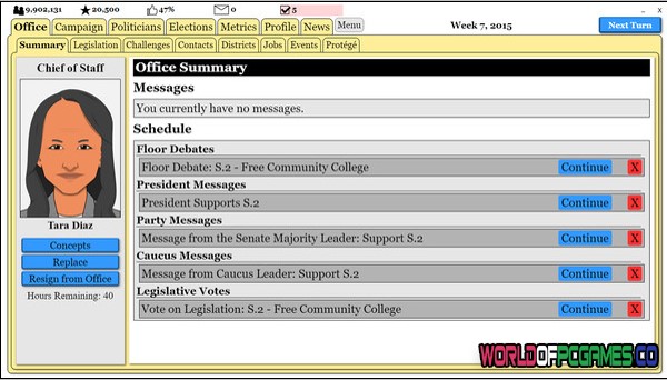 The Political Process Free Download By worldofpcgames.com