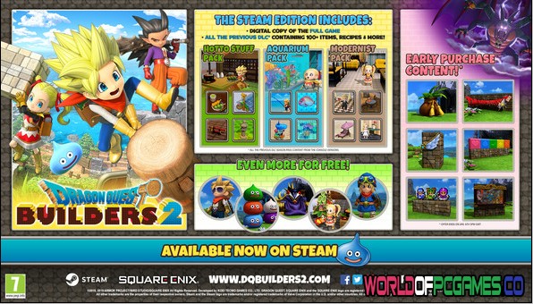 DRAGON QUEST BUILDERS 2 Free Download By worldofpcgames.com