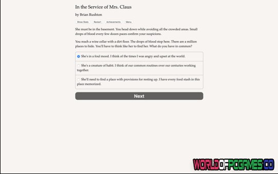 In The Service Of Mrs Claus Free Download By worldofpcgames.com