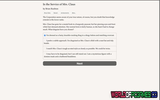 In The Service Of Mrs Claus Free Download By worldofpcgames.com