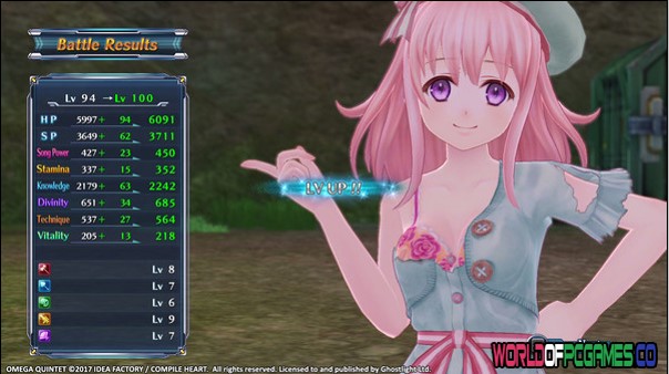 Omega Quintet Free Download By worldofpcgames.com