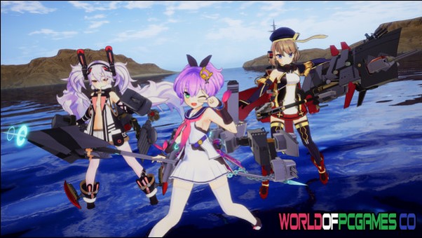 Azur Lane Crosswave Free Download PC Game By worldofpcgames.com