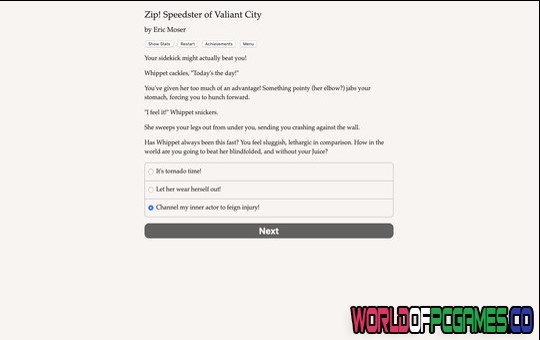 Zip Speedster of Valiant City Free Download PC Game By worldofpcgames.com