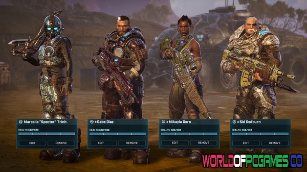 Gears Tactics Free Download PC Game By worldofpcgames.com