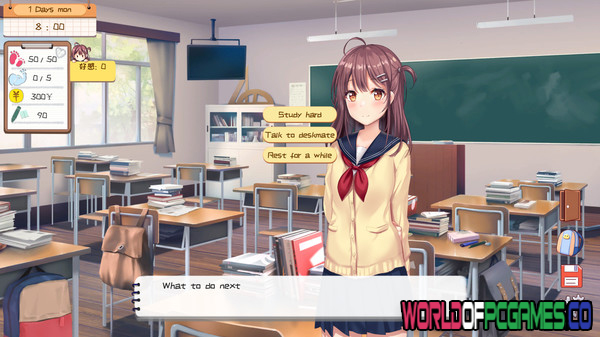 Deskmate Girl Download PC Game By worldofpcgames.com