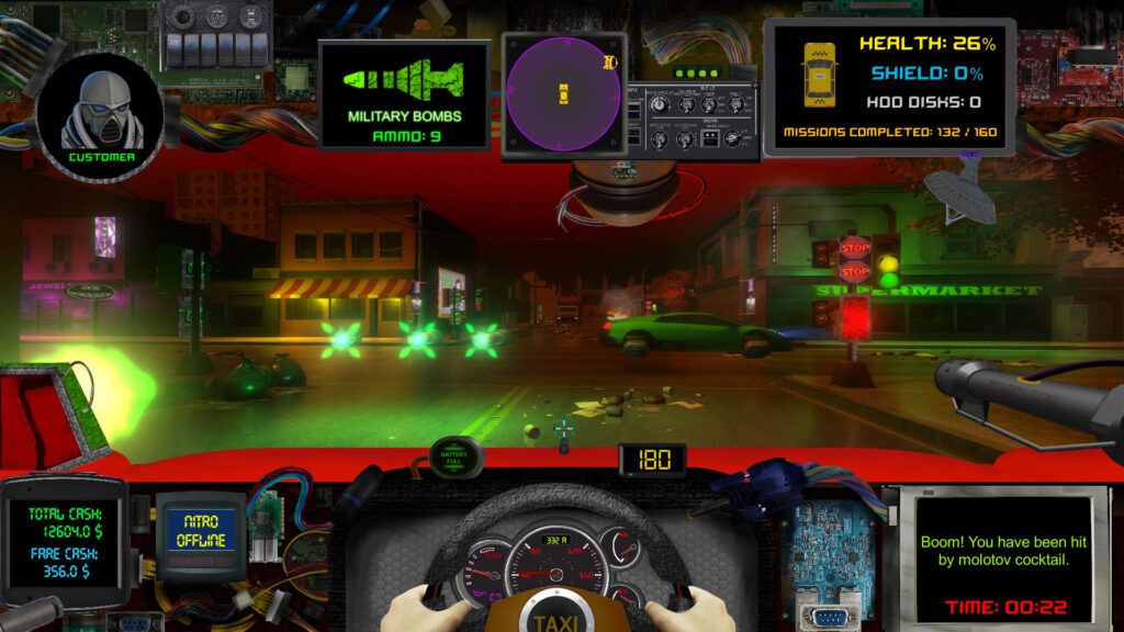 CyberTaxi Free Download By WorldofPcGames