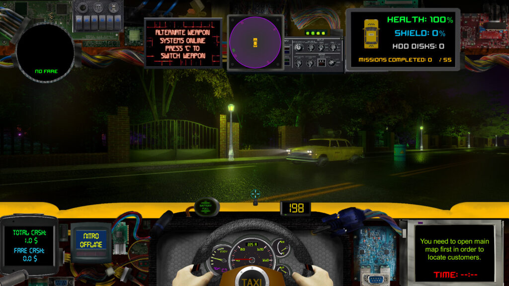 CyberTaxi Free Download By WorldofPcGames