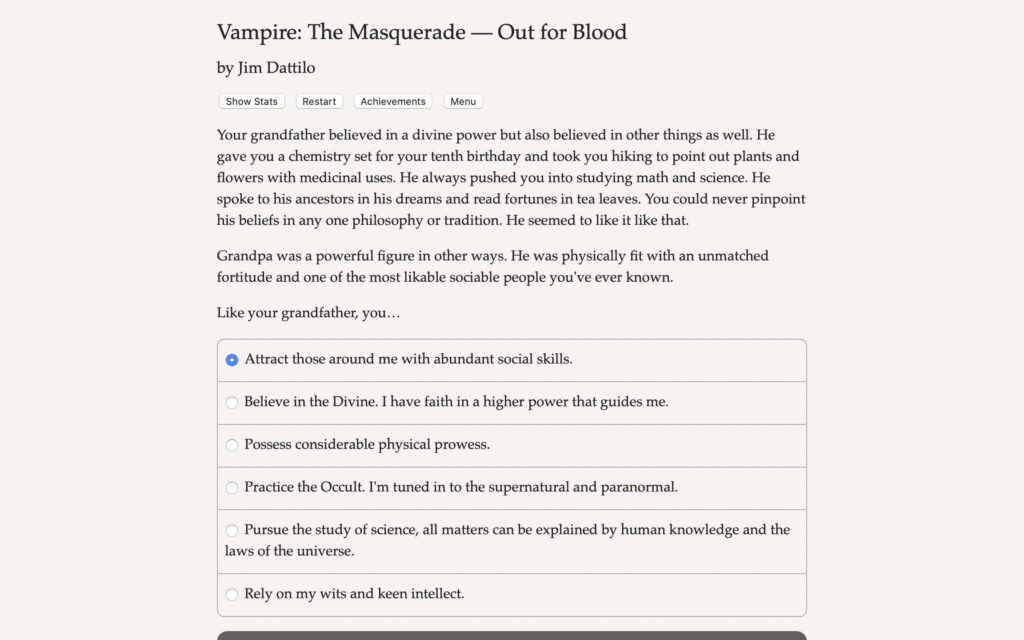 Vampire The Masquerade Out for Blood Free Download By worldofpcgames.comm