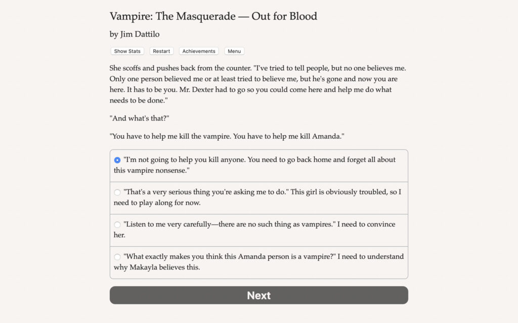 Vampire The Masquerade Out for Blood Free Download By worldofpcgames.comm