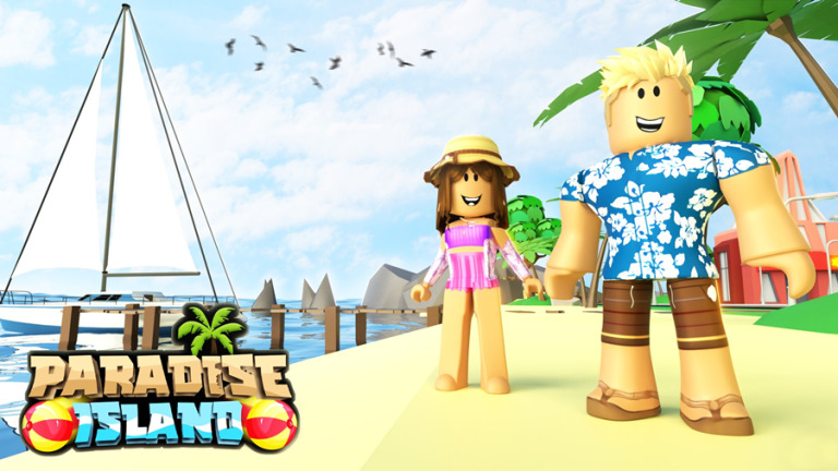 Paradise Island Block Spam GUi Roblox Scripts