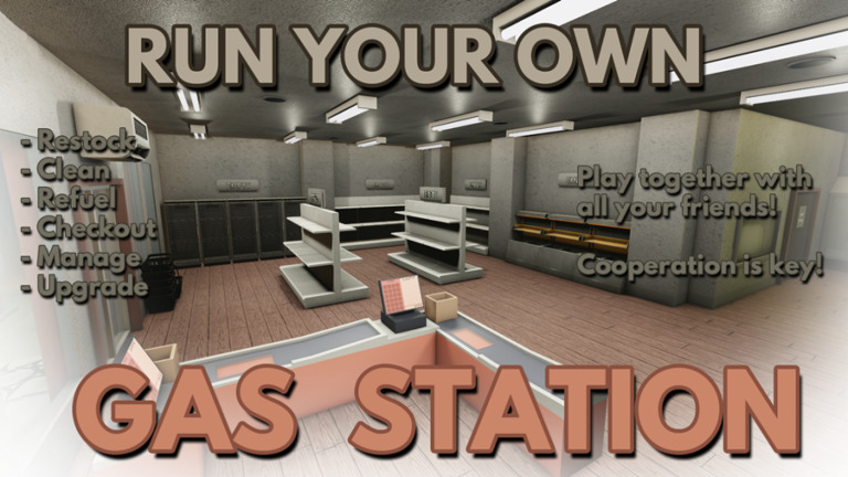 Gas Station Simulator Auto Farm Cashier & Refueler Job Roblox Script