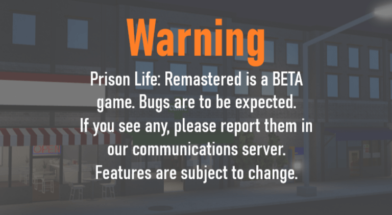 Prison Life Remastered Location Teleportation Roblox Scripts