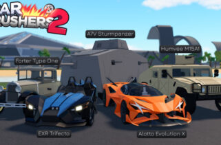 Car Crushers 2 Gui Al Auto Farm Overpowered Roblox Scripts