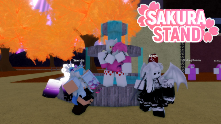 Sakura Stand Auto Skill Box Auto Farm Auto Sell Items Npc Teleports Roblox Scripts