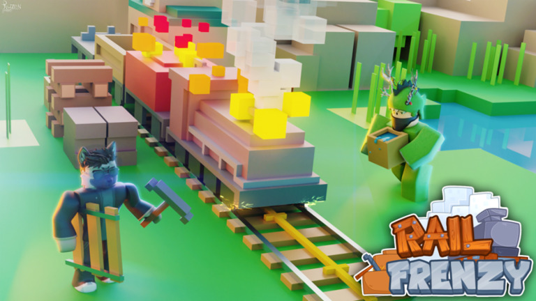 Rail Frenzy Insta Break Stuff Auto Send Items To Wagan & Destroy Everything Gui Roblox Scripts