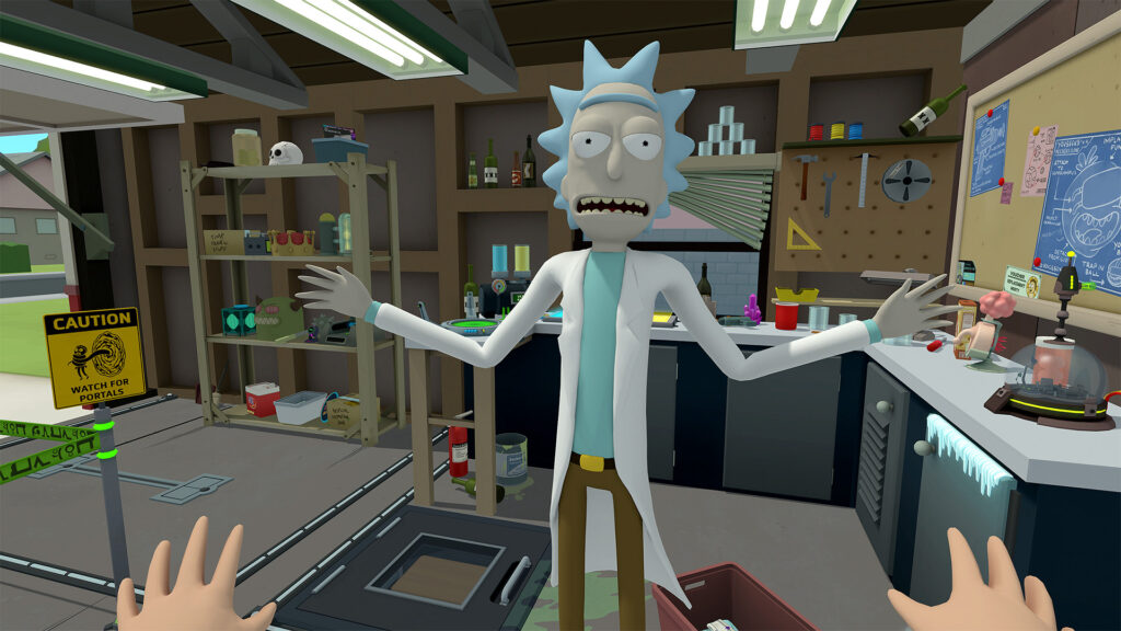 Rick and Morty Virtual Rick-ality VR Free Download By Worldofpcgames