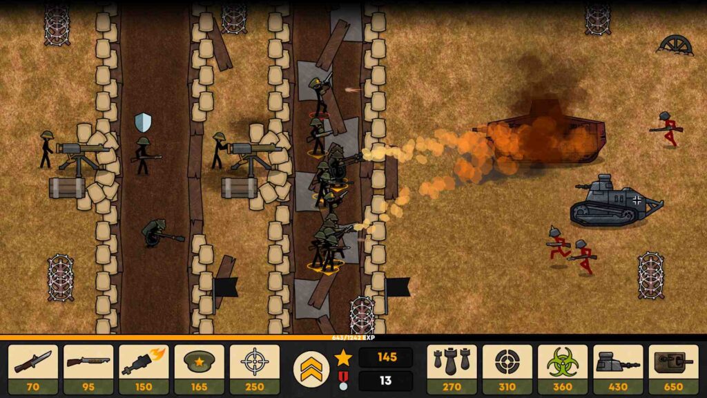 Stickman Trenches Free Download By Worldofpcgames