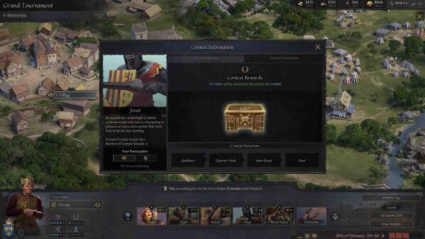 Crusader Kings III Tours and Tournaments Free Download By Worldofpcgames