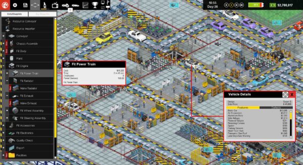 Production Line Car factory simulation Free Download By Worldofpcgames