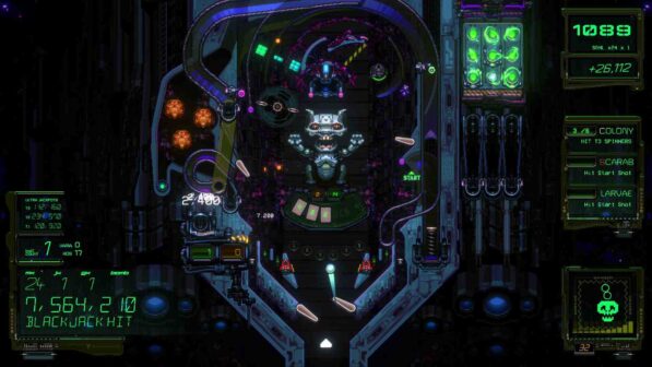 XENOTILT HOSTILE PINBALL ACTION Free Download By Worldofpcgames