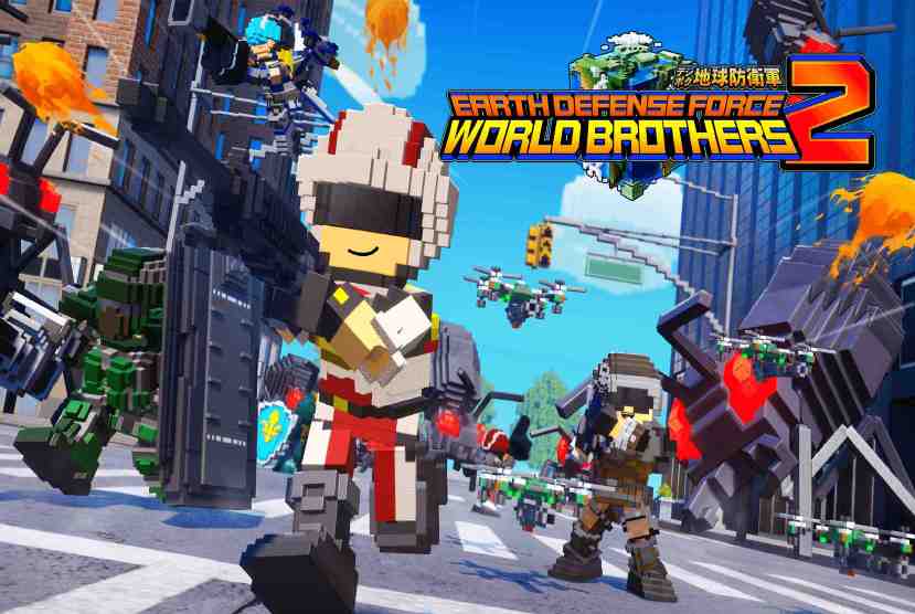 EARTH DEFENSE FORCE WORLD BROTHERS 2 Free Download By Worldofpcgames