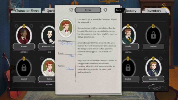 Cabernet Steam Game