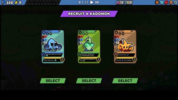 Kādomon Hyper Auto Battlers GamePlay