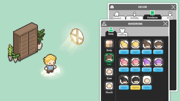Mini Cozy Room LoFi Steam Game
