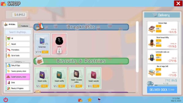 Better Mart Steam Game