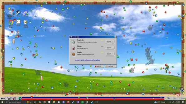 Desktop Survivors 98 GamePlay
