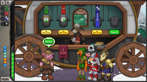 Jacksmith Weapons and Warriors GamePlay