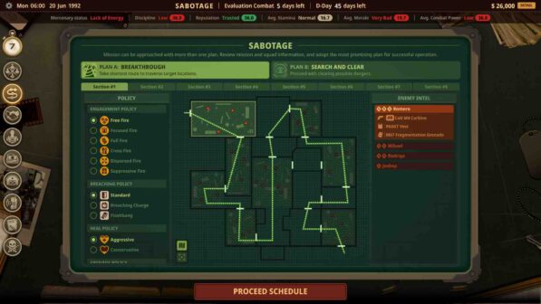Private Military Manager Tactical Auto Battler GamePlay