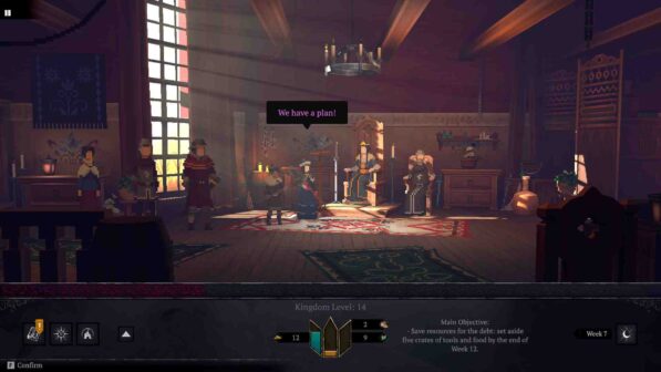 Yes Your Grace Snowfall GamePlay