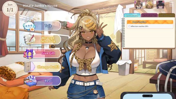 V LOVER GamePlay