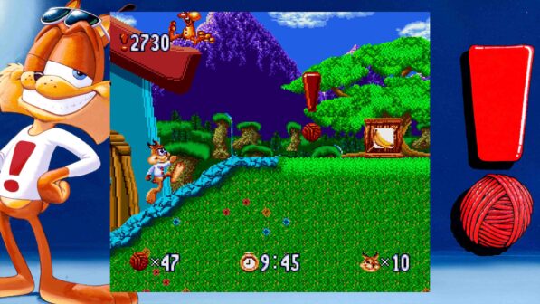 Bubsy in The Purrfect Collection GamePlay